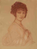 gerda wegener portrait of lili elbe Art A4 Photo Print UK