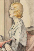 gerda wegener portrait(1) Art A4 Photo Print