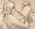 gerda wegener portrat af lili elbe Art A4 Photo Print