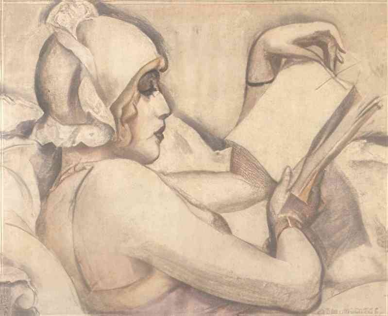 gerda wegener portrat af lili elbe Art A4 Photo Print