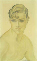 gerda wegener portrat eines jungen mannes Art A4 Photo Print