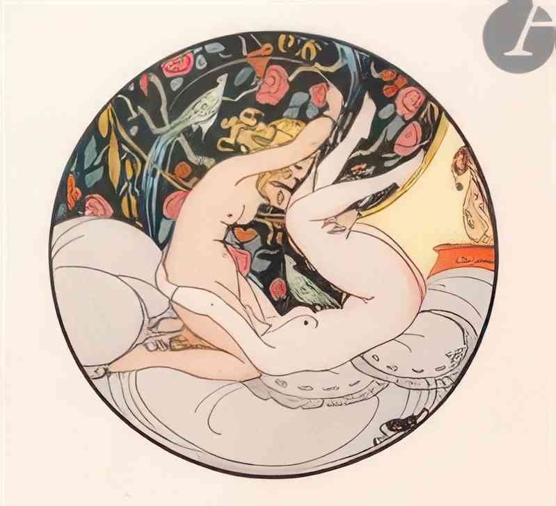 gerda wegener quatrains. Art A4 Photo Print UK