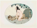 gerda wegener two compositions from the book les delassements dero Art A4 Photo Print