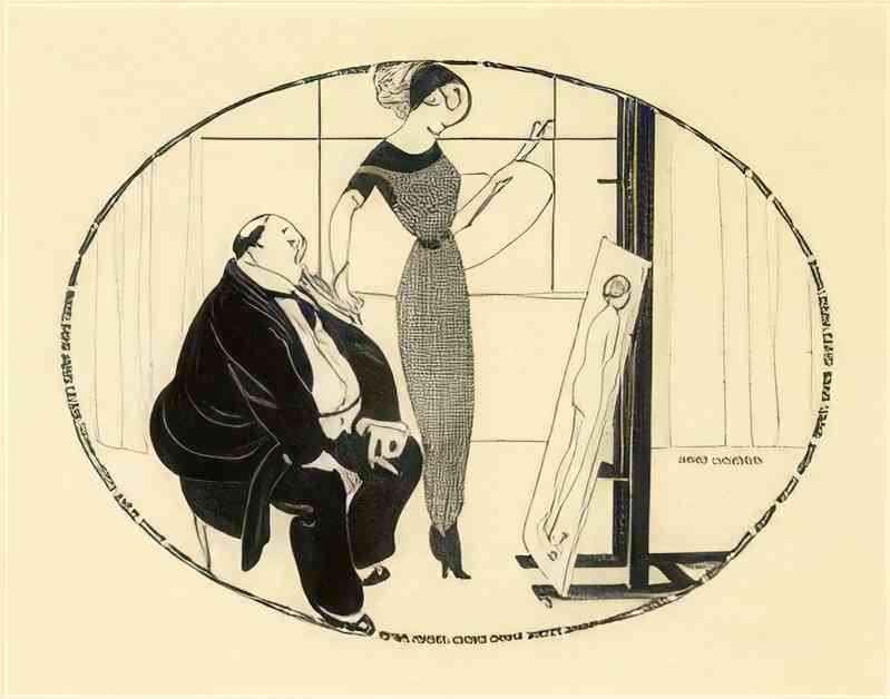 gerda wegener untitled 2 Art A4 Photo Print UK