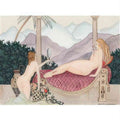 gerda wegener venus et servante dans un palais exotique Art A4 Photo Print