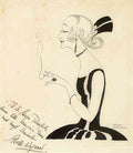gerda wegener womans portrait(1) Art A4 Photo Print