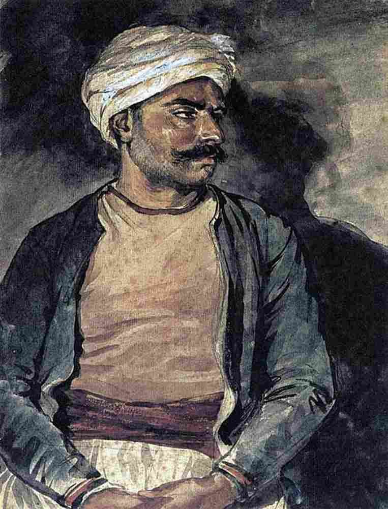 geri A Turk Mustapha Art A4 Photo Print