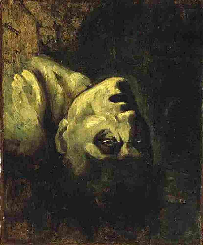 geri Head of a Drowned Man Art A4 Photo Print