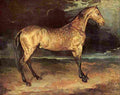 geri Horse in the Storm Art A4 Photo Print