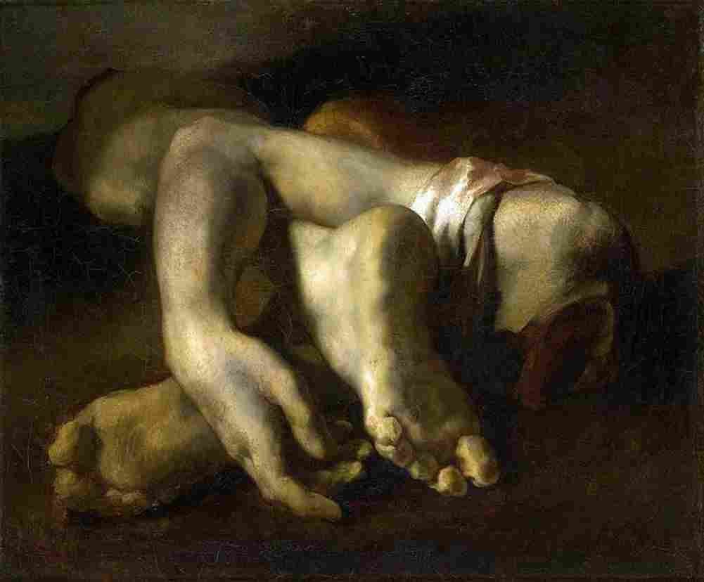 geri Study of Feet and Hands Art A4 Photo Print
