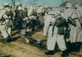 german infantry evacuation Vintage world war A4 Photo Print