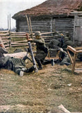 german infantry pak40 Vintage world war A4 Photo Print