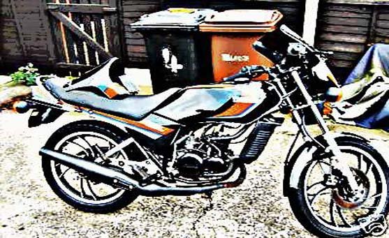 german rd80 motorbike A4 Photo Print