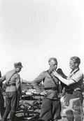 german soldiers eastern Vintage world war A4 Photo Print