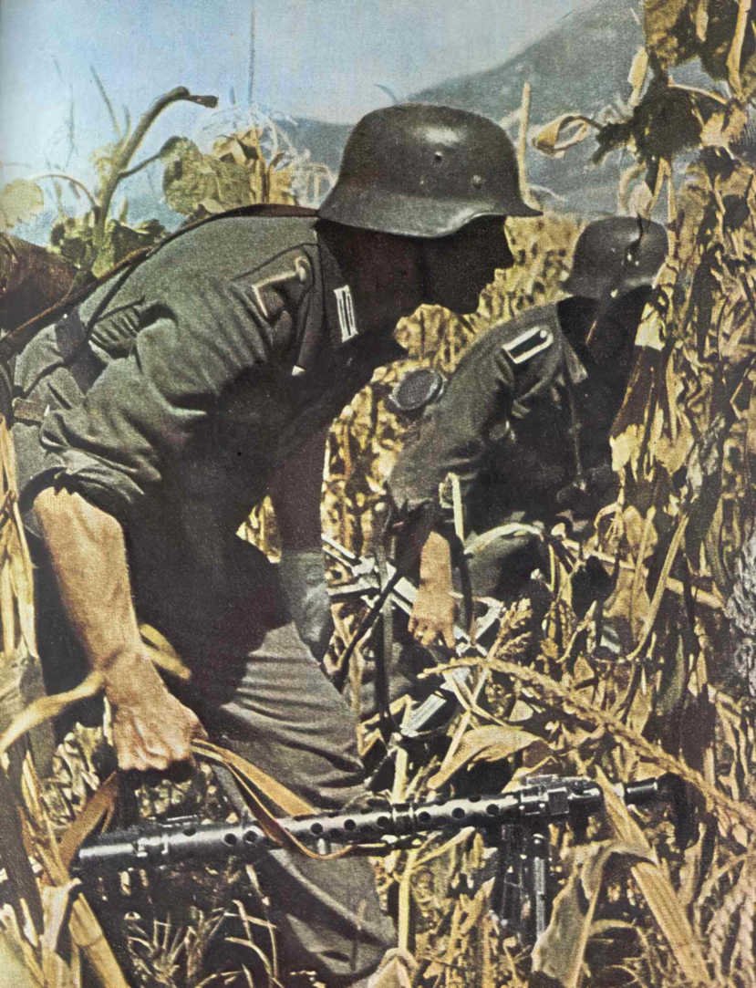 german soldiers rice Vintage world war A4 Photo Print