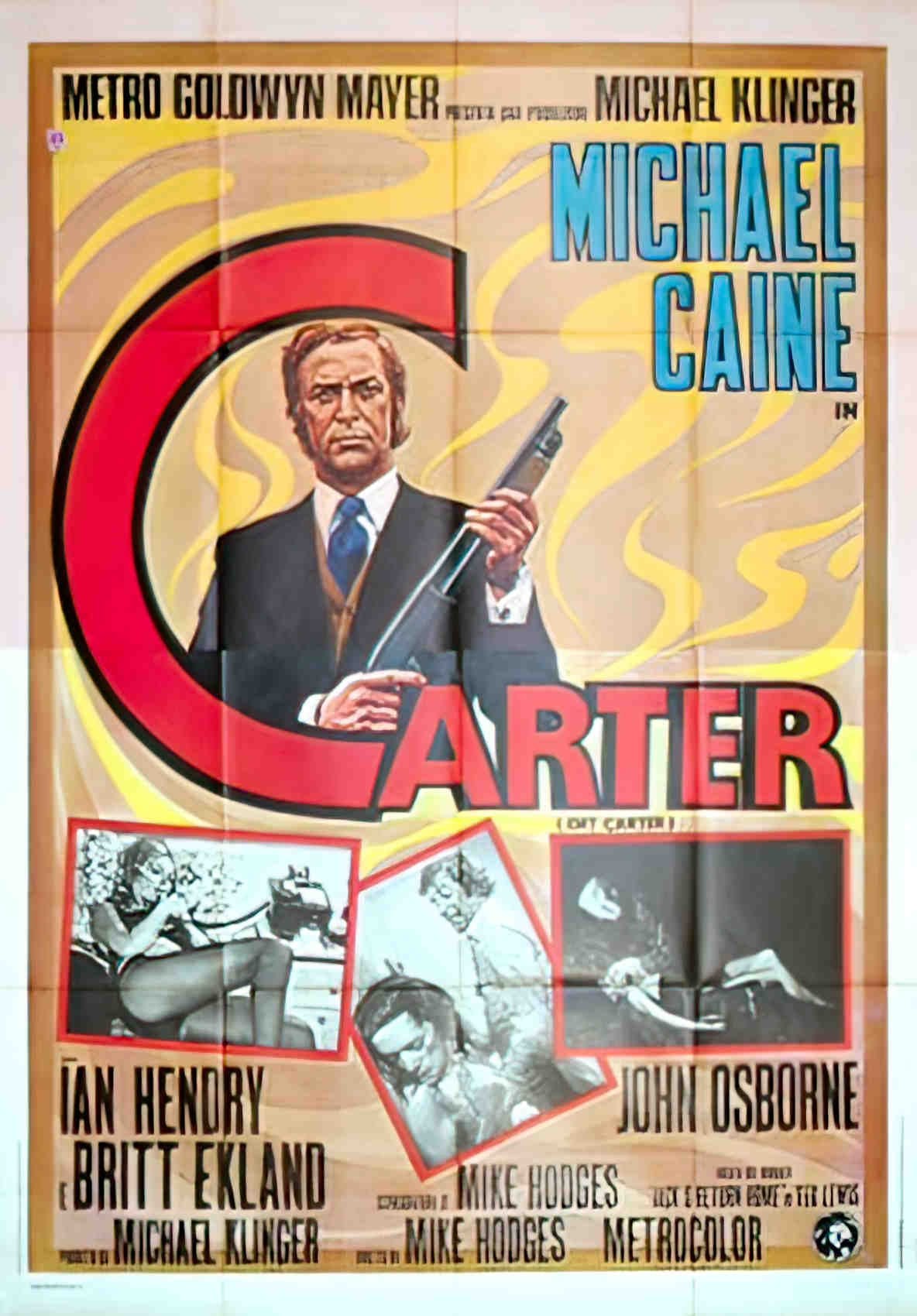 get carter ital 4F Advert A4 Photo Print