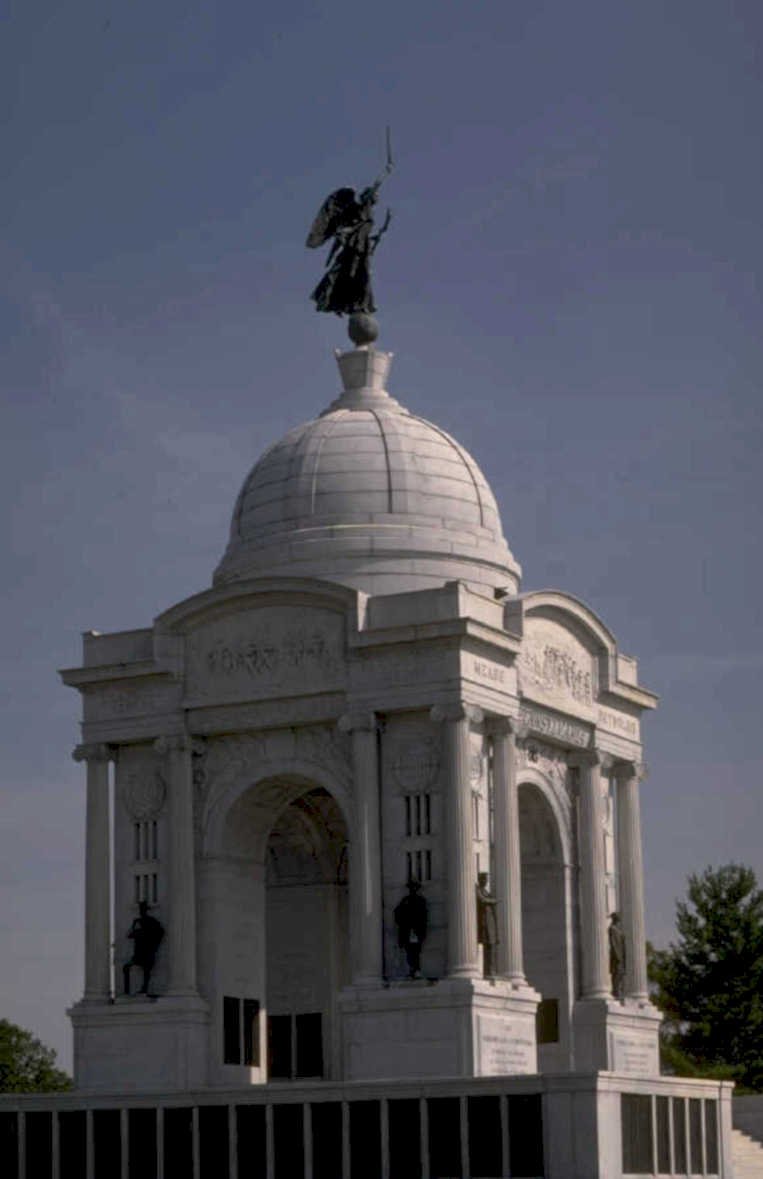 gettysburg arch meade 1980s 1990s A4 Photo Print