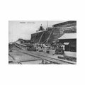 ghana accra the port lighthouse coa 37 Vintage A4 Photo Print