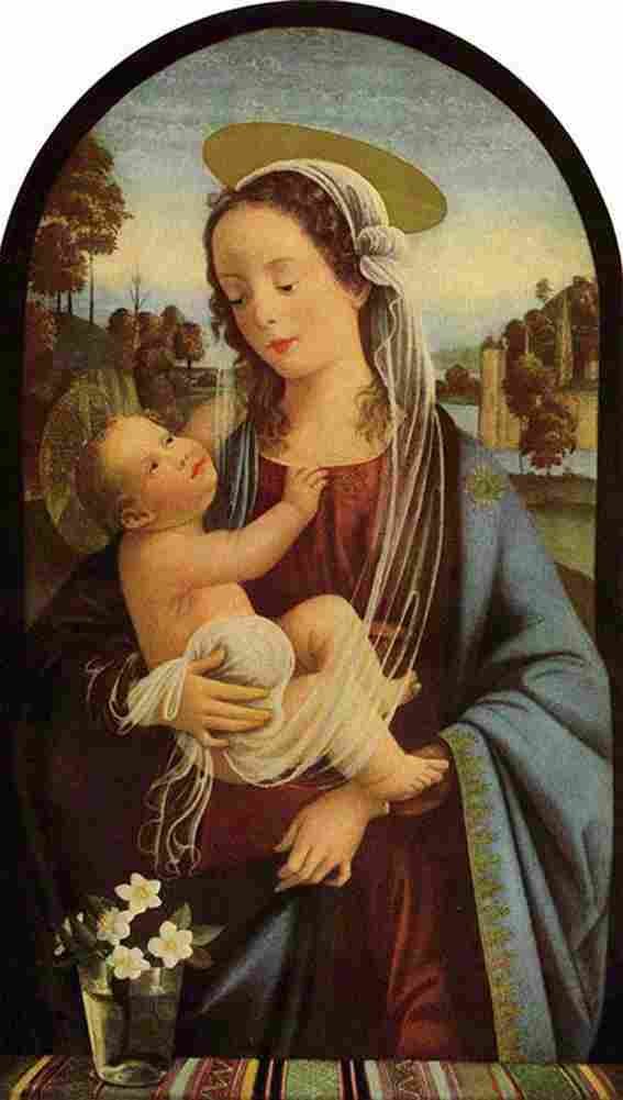 ghirl Madonna Art A4 Photo Print