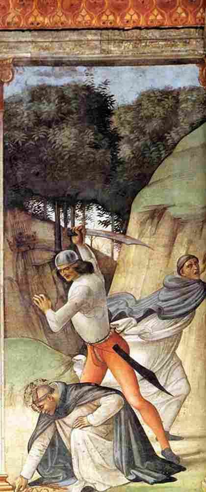 ghirl Martyrdom of Saint Peter Martyr Art A4 Photo Print