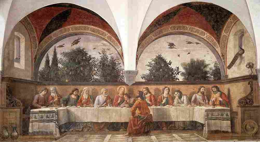 ghirl The Last Supper Art A4 Photo Print