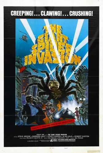 giant spider invasion  01 film star poster A4 Photo Print