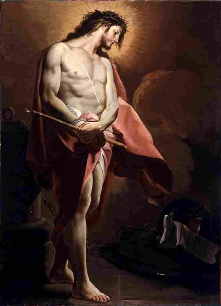 giaquinto christ at the column Art A4 Photo Print