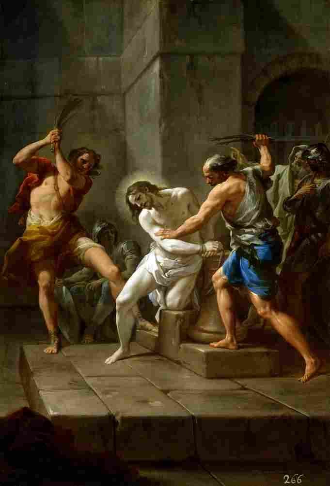 giaquinto flagellation of christ Art A4 Photo Print