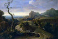 giaquinto landscape with hunters Art A4 Photo Print