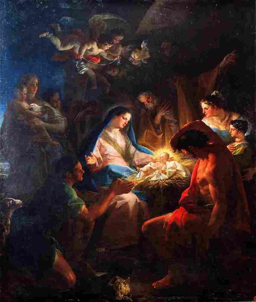 giaquinto nativity Art A4 Photo Print