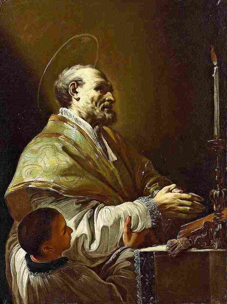 giaquinto saint philip neri Art A4 Photo Print