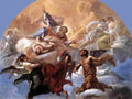 giaquinto satan before god Art A4 Photo Print
