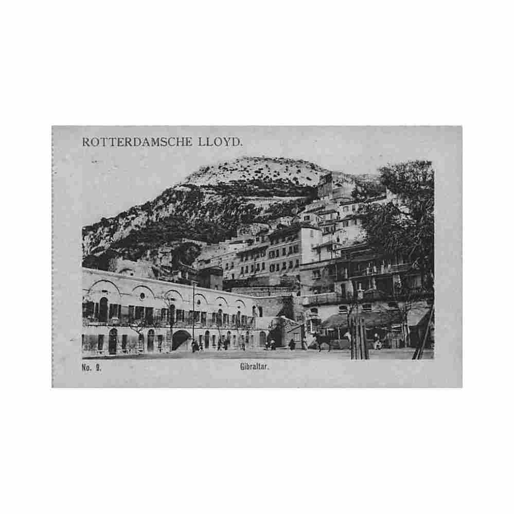 gibraltar casemate barracks published by rotterdamsche lloyd 9 Vintage A4 Photo Print