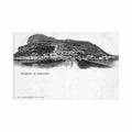 gibraltar panorama of gibraltar published by g dautez hauser y menet 249 Vintage A4 Photo Print