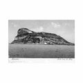 gibraltar rock from the bay j ferrary co 1 Vintage A4 Photo Print
