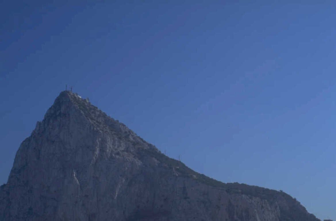 gibraltar signal point 1980s 1990s A4 Photo Print