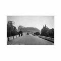 gibraltar the rock from spain rex Vintage A4 Photo Print