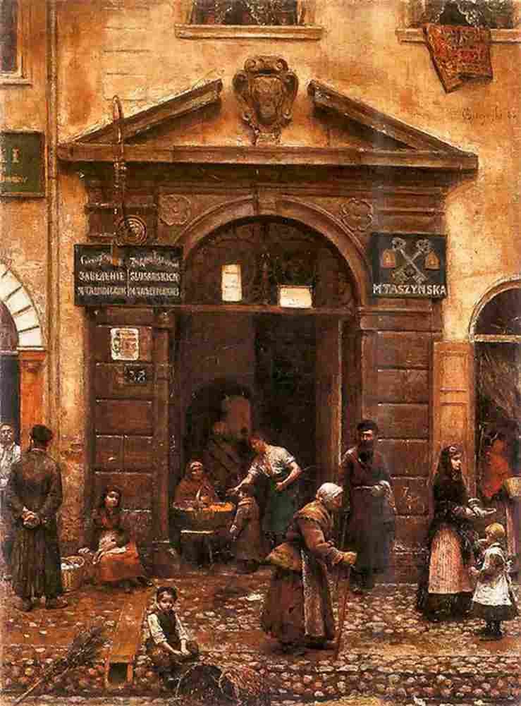 gier Gate in the Old City Art A4 Photo Print