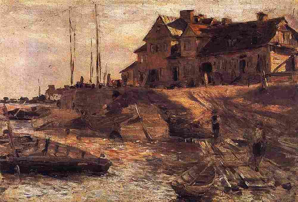 gier Solec Harbour Art A4 Photo Print