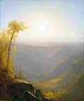 gifford a gorge in the mountains Art A4 Photo Print