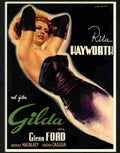 gilda italian movie poster Advert A4 Photo Print