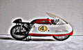 gilera 500cc motorbike A4 Photo Print