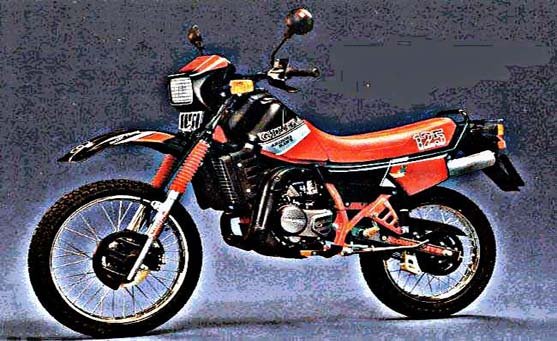 gilera rx 125 arizona motorbike A4 Photo Print