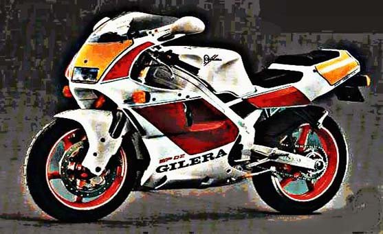 gilera sp02 motorbike A4 Photo Print