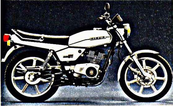 gilera t4 motorbike A4 Photo Print