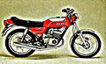 gilera tg1 125 motorbike A4 Photo Print