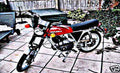 gilera ts50 motorbike A4 Photo Print