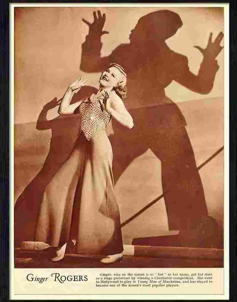 ginger rogers Advert A4 Photo Print