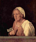 gior Old Woman Art A4 Photo Print