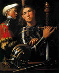 gior Warrior with his Equerry Art A4 Photo Print